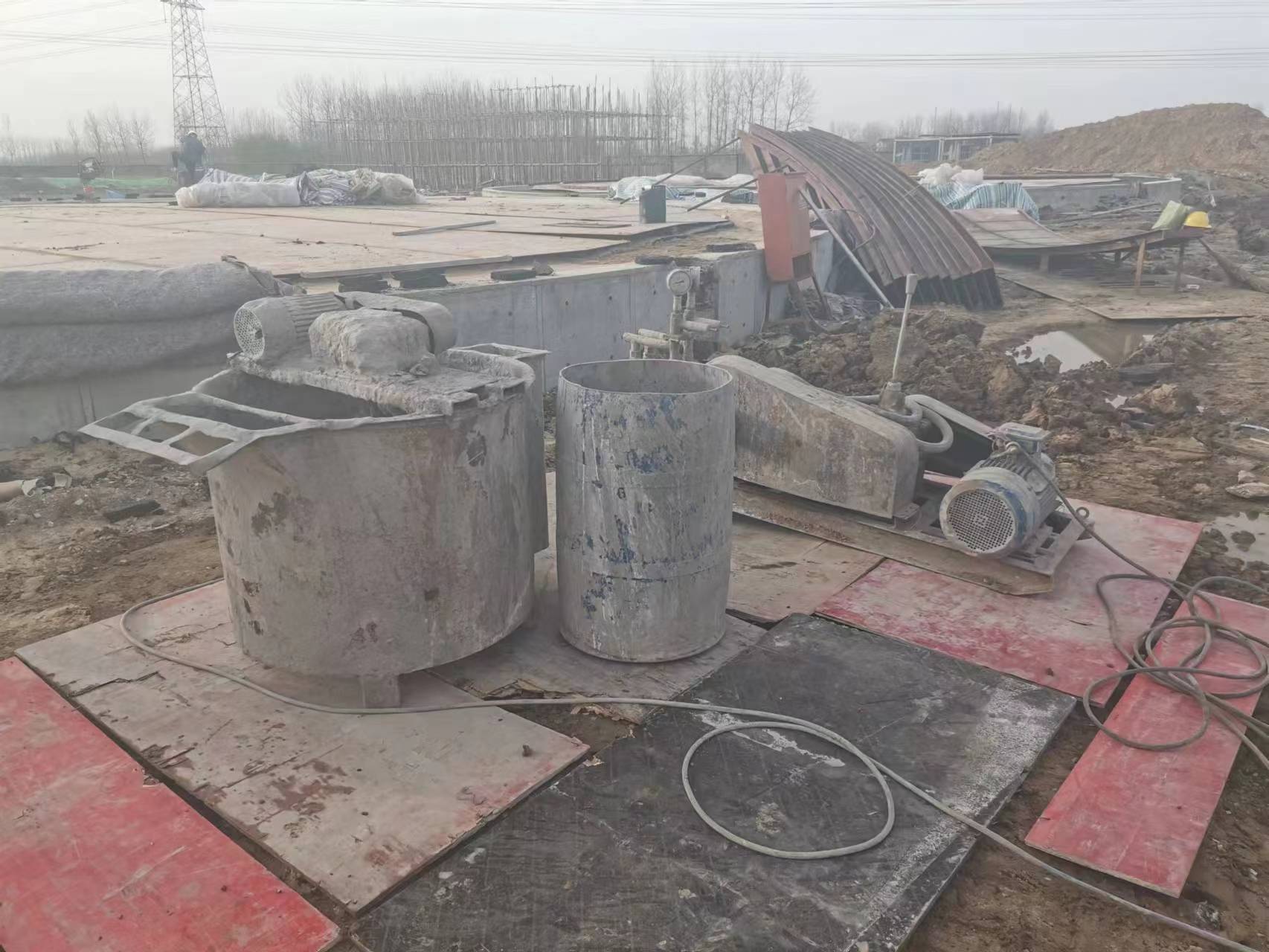 玛纳斯回填土注浆